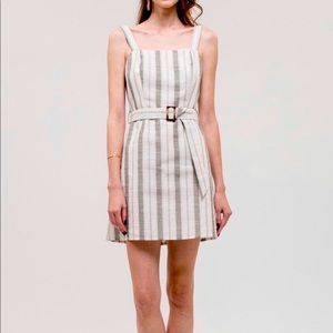 J.O.A. Striped Dress